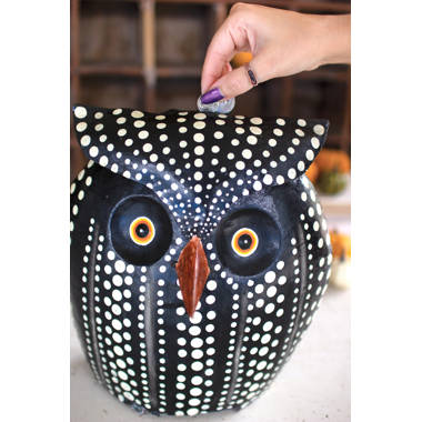 Owl piggy shop bank